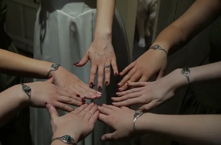 Matching Bracelets. Weddings by Miranda Johnson.