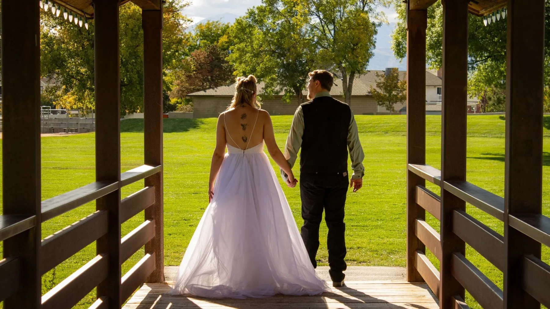 The Walk. Weddings by Miranda Johnson.